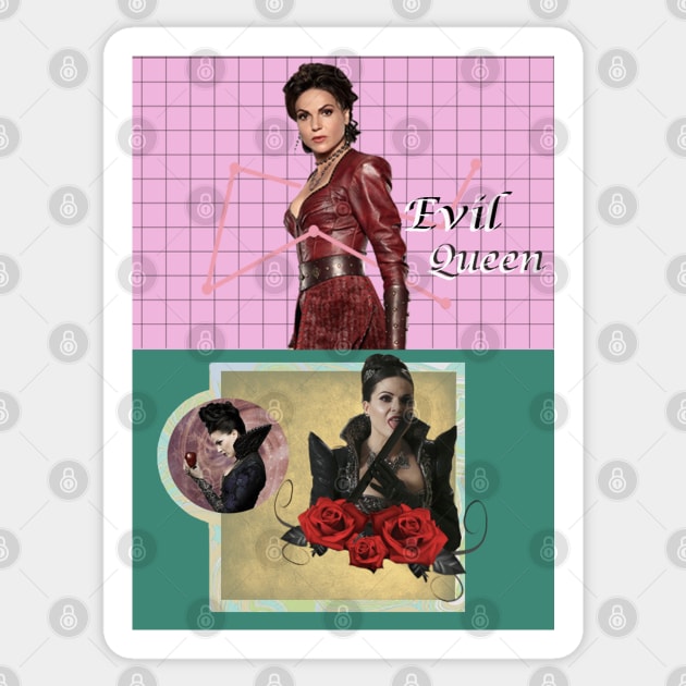 Evil Queen Design Sticker by willow141